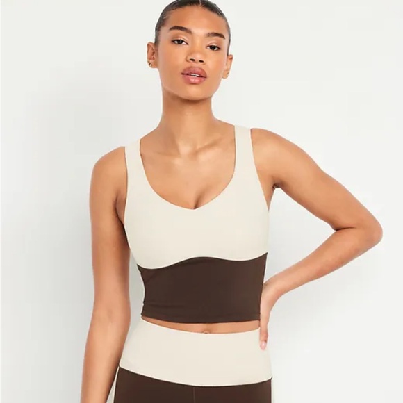 Old Navy Studiosmooth Seamed Longline Top - Picture 1 of 4